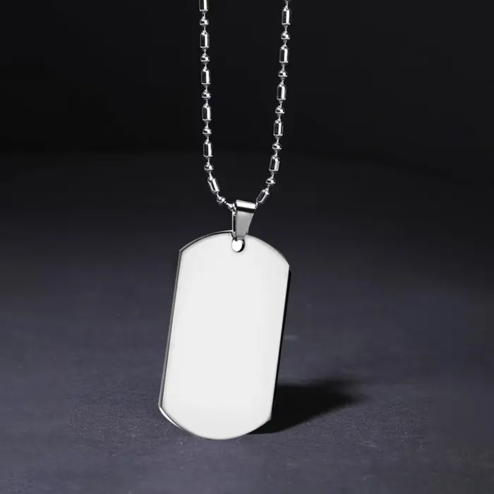 Yellow Chimes Pendant for Men and Boys Silver Dog Tag for Men 2Pcs Combo of Stainless Steel Army Dog Tag Chain Pendants for Men Birthday Gift for Men and Boys Anniversary Gift for Husband Yellow Chimes Earrings Yellow Chimes Pendant for Men and Boys Silver Dog Tag for Men 2Pcs Combo of Stainless Steel Army Dog Tag Chain Pendants for Men Birthday Gift for Men and Boys Anniversary Gift for Husband Yellow Chimes Earrings