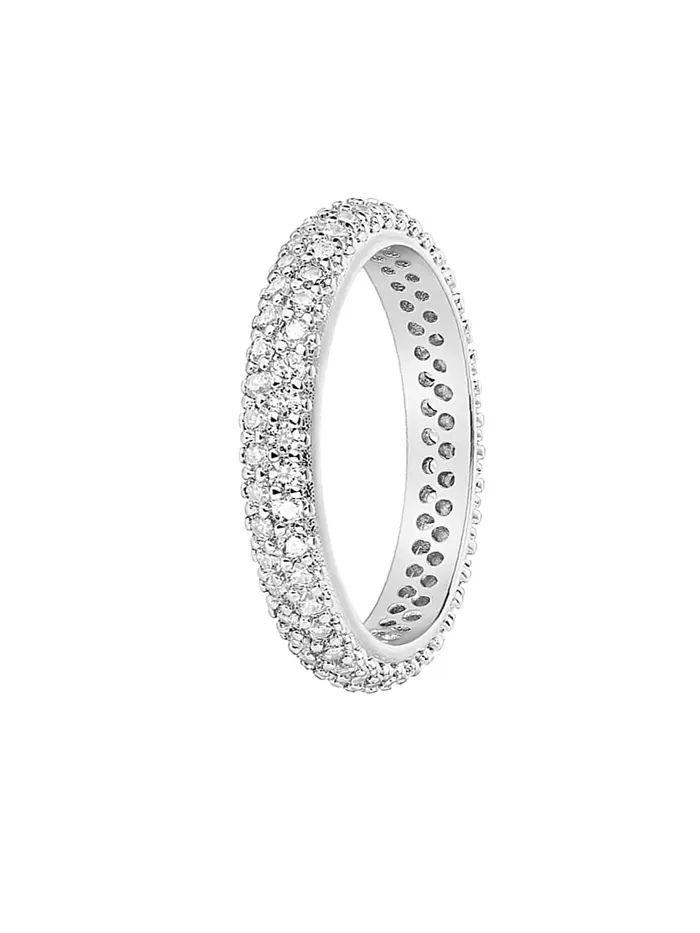 Yellow Chimes Ring for women Elegant Austrian Crystal Studded Silver Plated White Ring for Women and Girls Size US 6 Yellow Chimes Necklaces Yellow Chimes Ring for women Elegant Austrian Crystal Studded Silver Plated White Ring for Women and Girls Size US 6 Yellow Chimes Necklaces