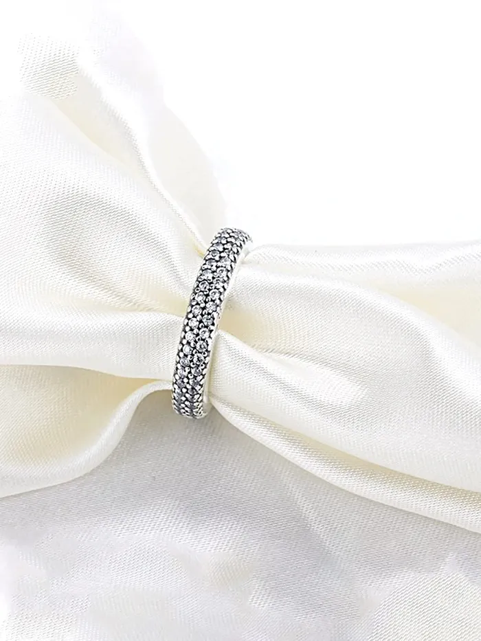 Yellow Chimes Ring for women Elegant Austrian Crystal Studded Silver Plated White Ring for Women and Girls Size US 6 Yellow Chimes Necklaces