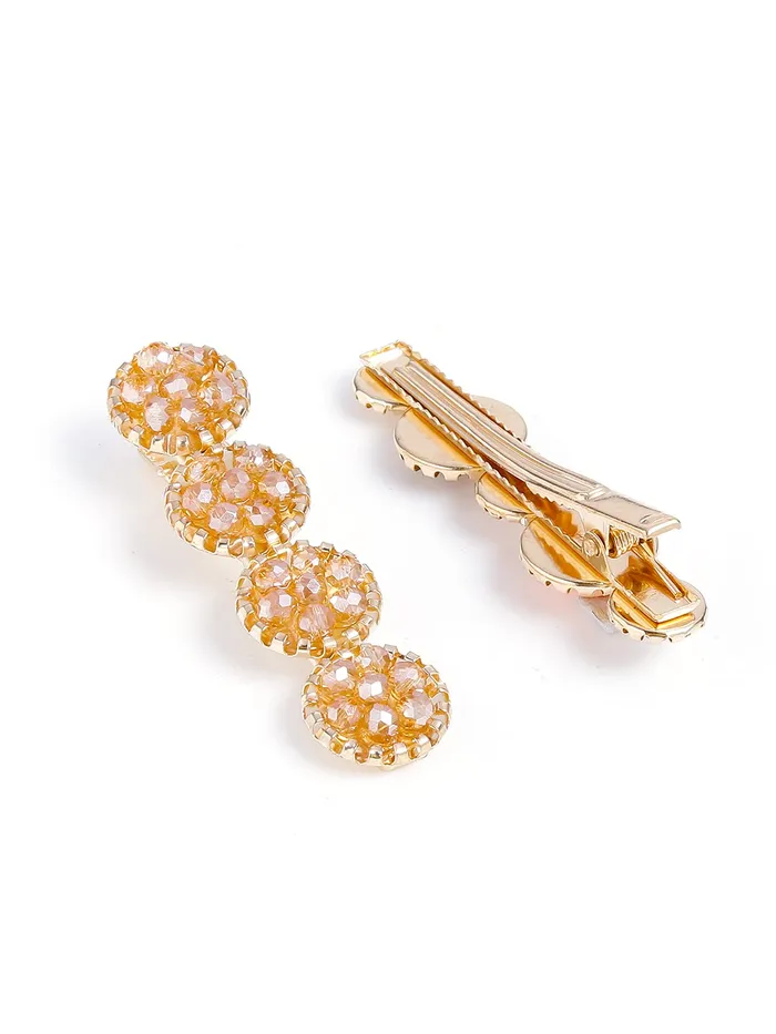 Yellow Chimes Rings Yellow Chimes 7 pcs Fine Quality Stylish Hair Clips Fashion Hair Accessories for Women Girls Pack of 7 MultiColor Medium YCHACLWM044MC