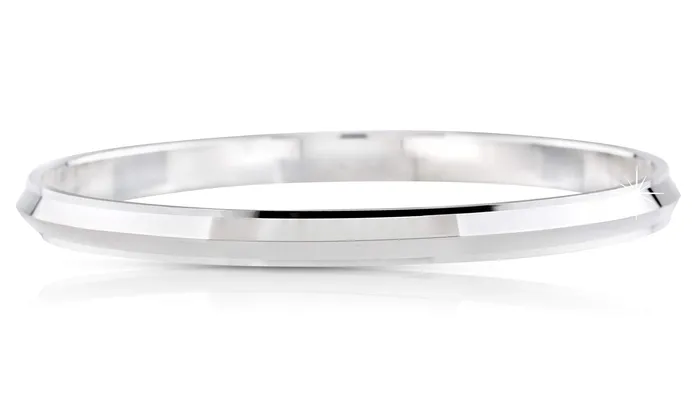 Yellow Chimes Rings Yellow Chimes 925 Sterling Silver Hallmark and Certified Pure Silver Kada Bracelet for Men and Boys 212