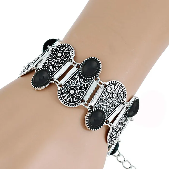Yellow Chimes Rings Yellow Chimes Afghani Hookups Charms Black Bracelet for Women and Girls