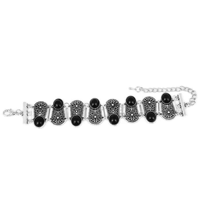 Yellow Chimes Rings Yellow Chimes Afghani Hookups Charms Black Bracelet for Women and Girls