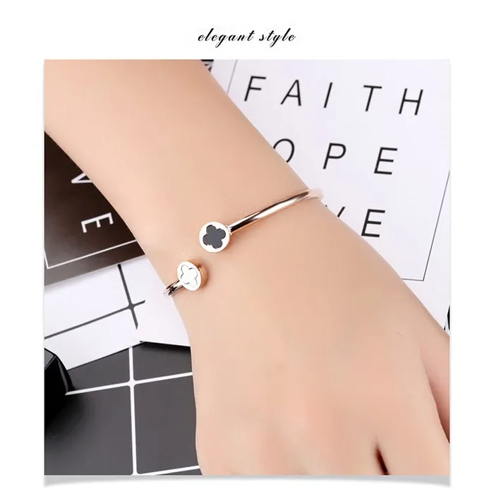 Yellow Chimes Rings Yellow Chimes Latest Fashion Elegant Stainless Steel Rose Gold Plated Statement Style Kadaa Bracelet for Women and Girls M YCFJBR317FLWRG