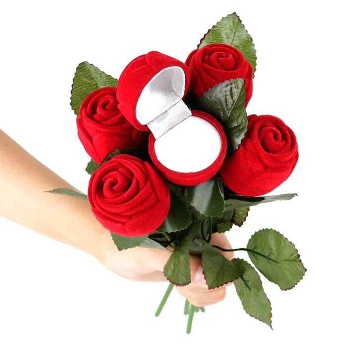 Yellow Chimes Rings Yellow Chimes Rings for Women Valentines Gift Set of White Colored Crystals from Swarovski Designed Ring in Red Velvet Rose Ring Box for Women and Girls Size US 6
