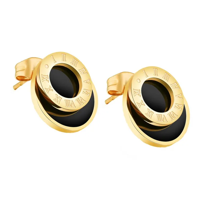 Yellow Chimes Western Style Stainless Steel Never Fading Designer Earrings for Women Girls Gold Yellow Chimes Earrings