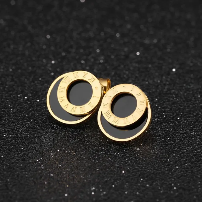 Yellow Chimes Western Style Stainless Steel Never Fading Designer Earrings for Women Girls Gold Yellow Chimes Earrings