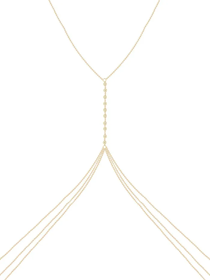 Yellow Chimes Yellow Chimes Body Chain For Women Layered Gold Toned Body Chain For Women and Girls Bracelets Yellow Chimes Yellow Chimes Body Chain For Women Layered Gold Toned Body Chain For Women and Girls Bracelets