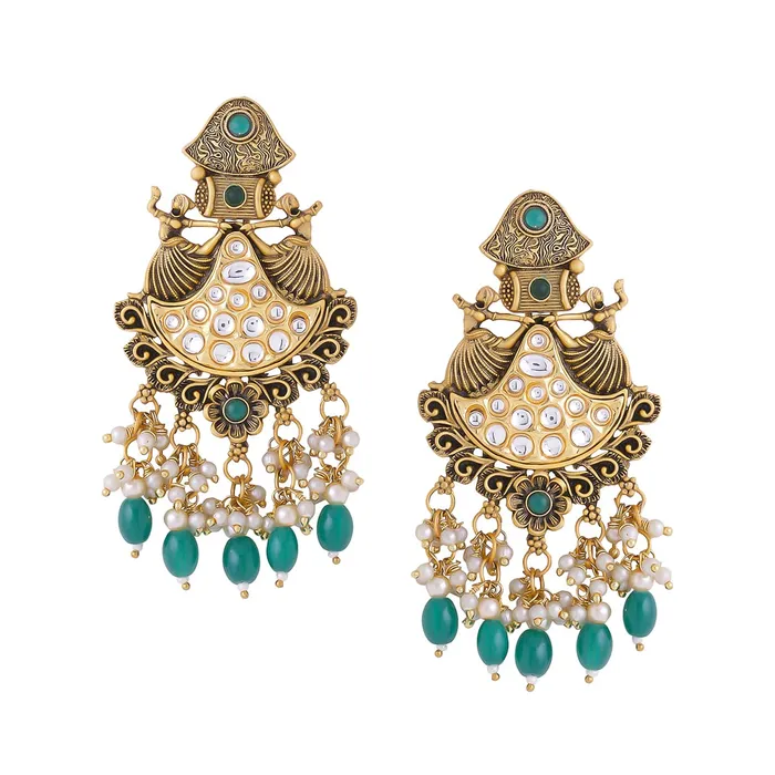Yellow Chimes Yellow Chimes Earrings for Women and Girls Kundan Drop Earrings for Women Gold Plated Dancing Girls Designed Drop Earrings Birthday Gift for girls and women Anniversary Gift for Wife Earrings Yellow Chimes Yellow Chimes Earrings for Women and Girls Kundan Drop Earrings for Women Gold Plated Dancing Girls Designed Drop Earrings Birthday Gift for girls and women Anniversary Gift for Wife Earrings