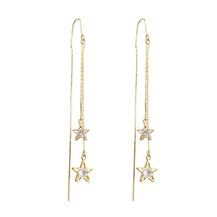 Yellow Chimes Yellow Chimes Earrings For Women Gold Tone Elegant Crystal Star Shape Dangle Earrings For Women and Girls Necklaces Yellow Chimes Yellow Chimes Earrings For Women Gold Tone Elegant Crystal Star Shape Dangle Earrings For Women and Girls Necklaces