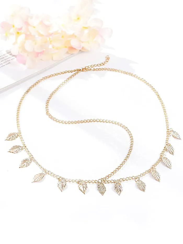 Yellow Chimes Yellow Chimes Head Chain For Women Gold Toned Crystal Studded Head Chain For Women and Girls Rings