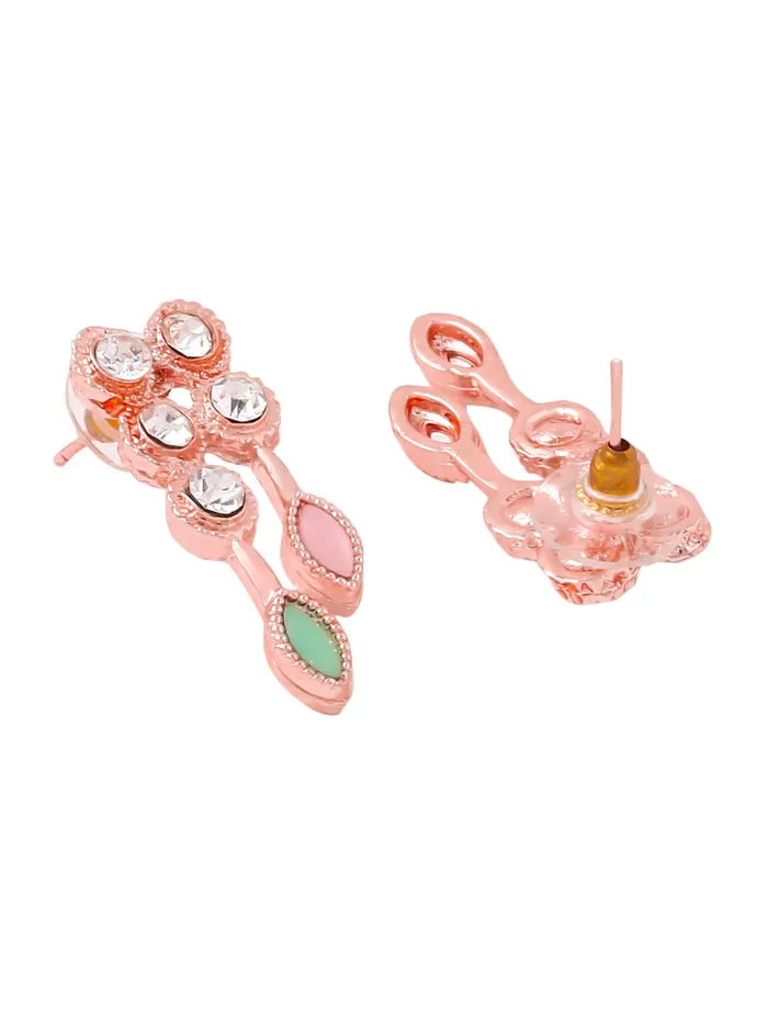 Yellow Chimes Yellow Chimes Jewellery Set for Women and Girls Crystal Bridal Jewellery Set for Wedding Eternal Classics Bridal Jewellery Set Birthday Anniversary Gift for Girls Women Design 8 Necklaces